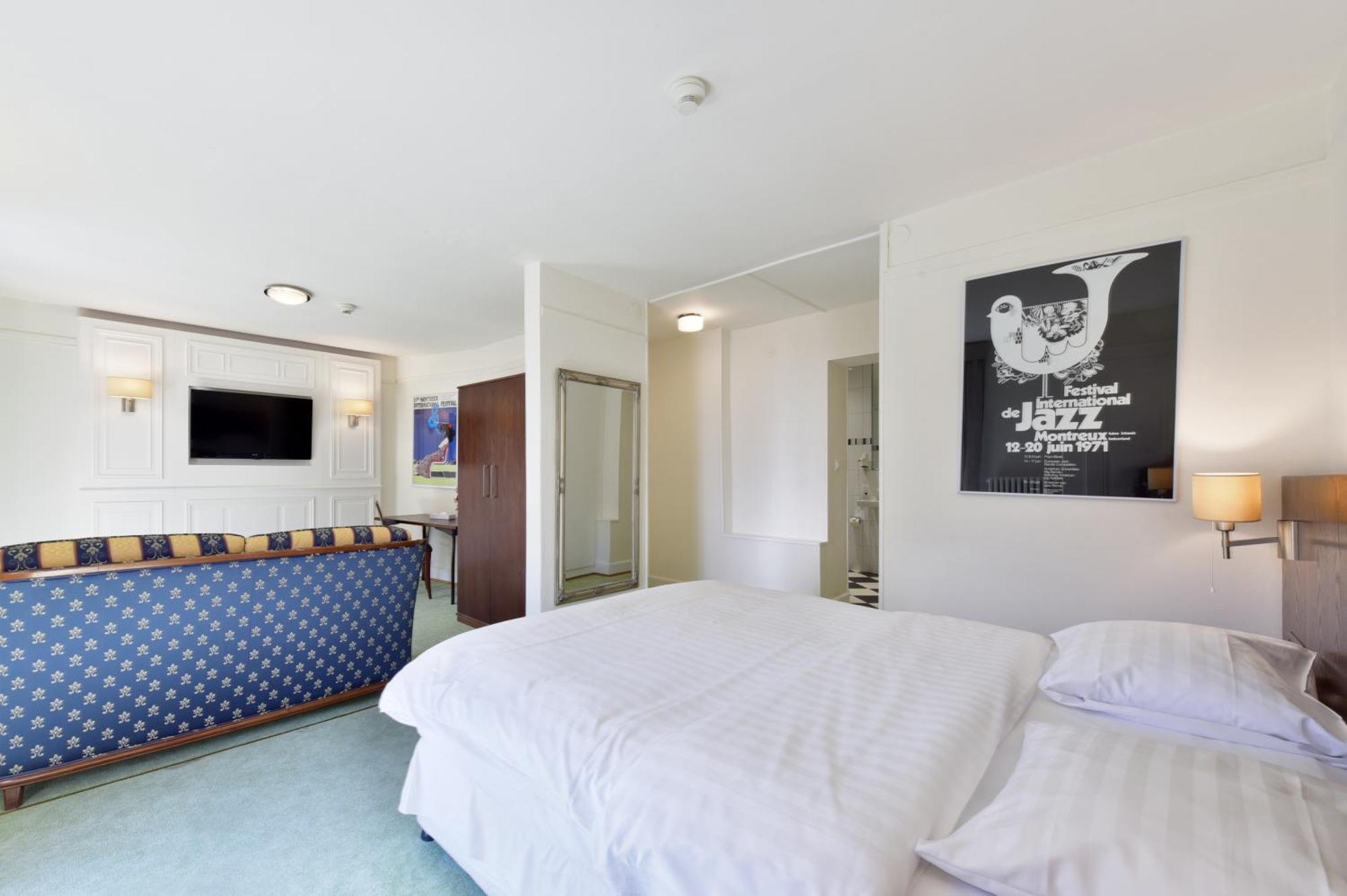 מונטרה J5 Hotels Helvetie & La Brasserie חדר תמונה