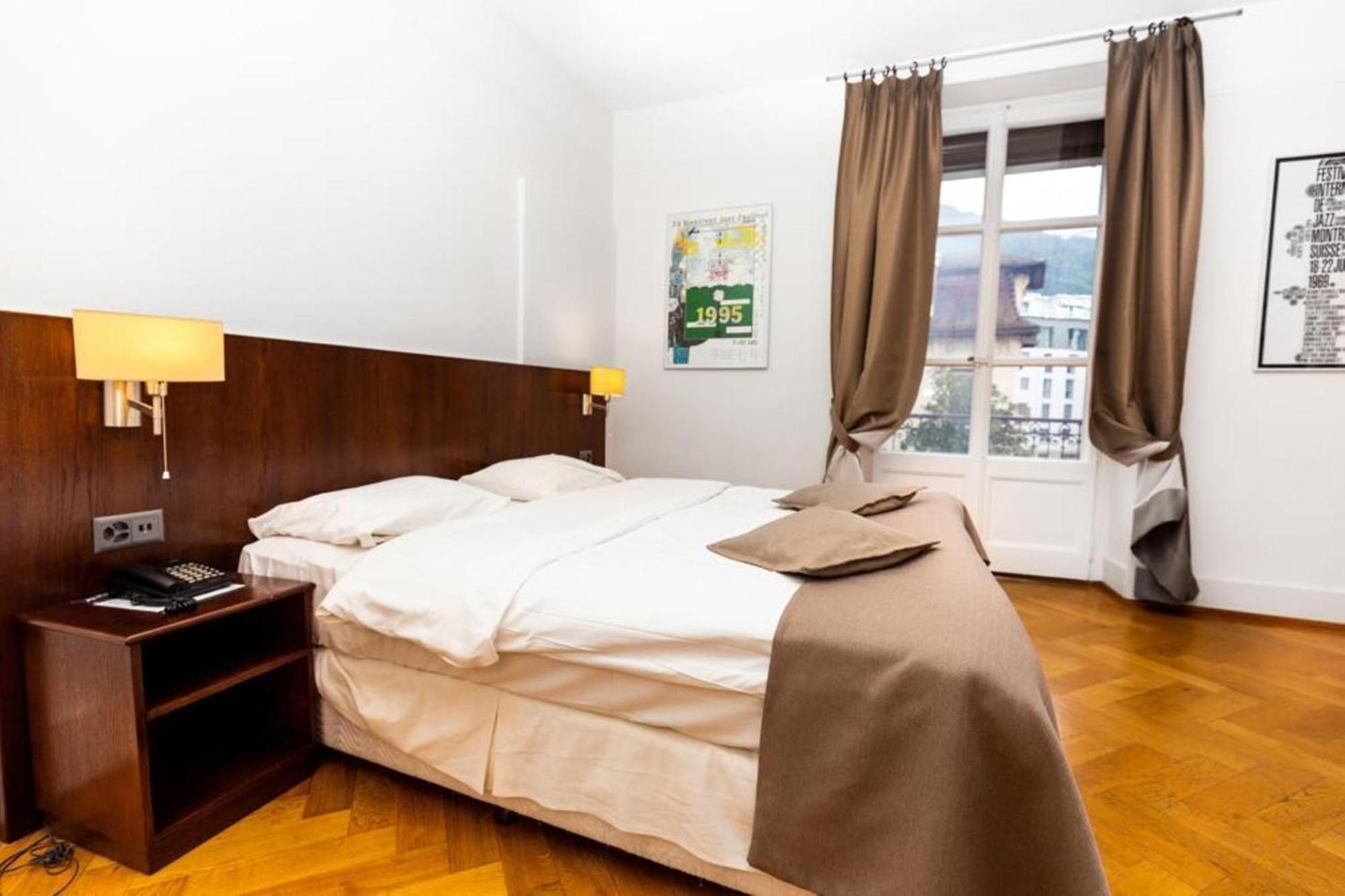 מונטרה J5 Hotels Helvetie & La Brasserie מראה חיצוני תמונה